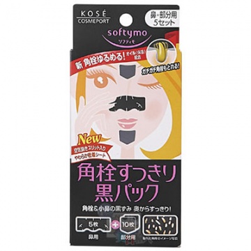 Kose 女性鼻用角栓清潔貼布 鼻用5枚 部份用10枚 粉刺貼布 去黑頭